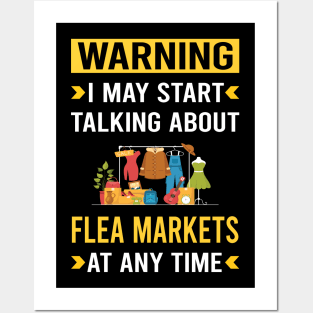 Warning Flea Market Posters and Art